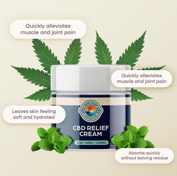 CBD Relief Cream - 1 Bottle