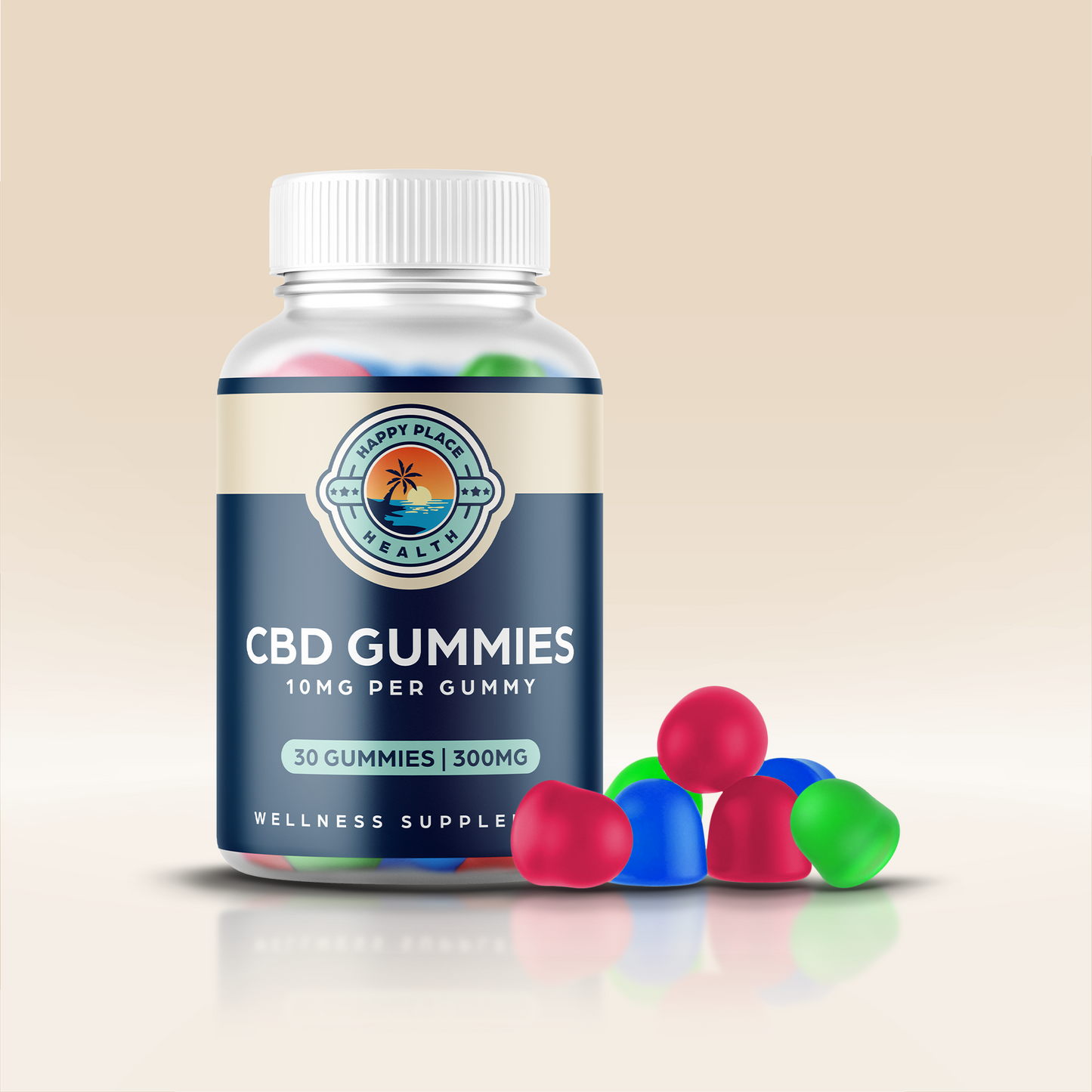 CBD Gummies - 1 Bottle