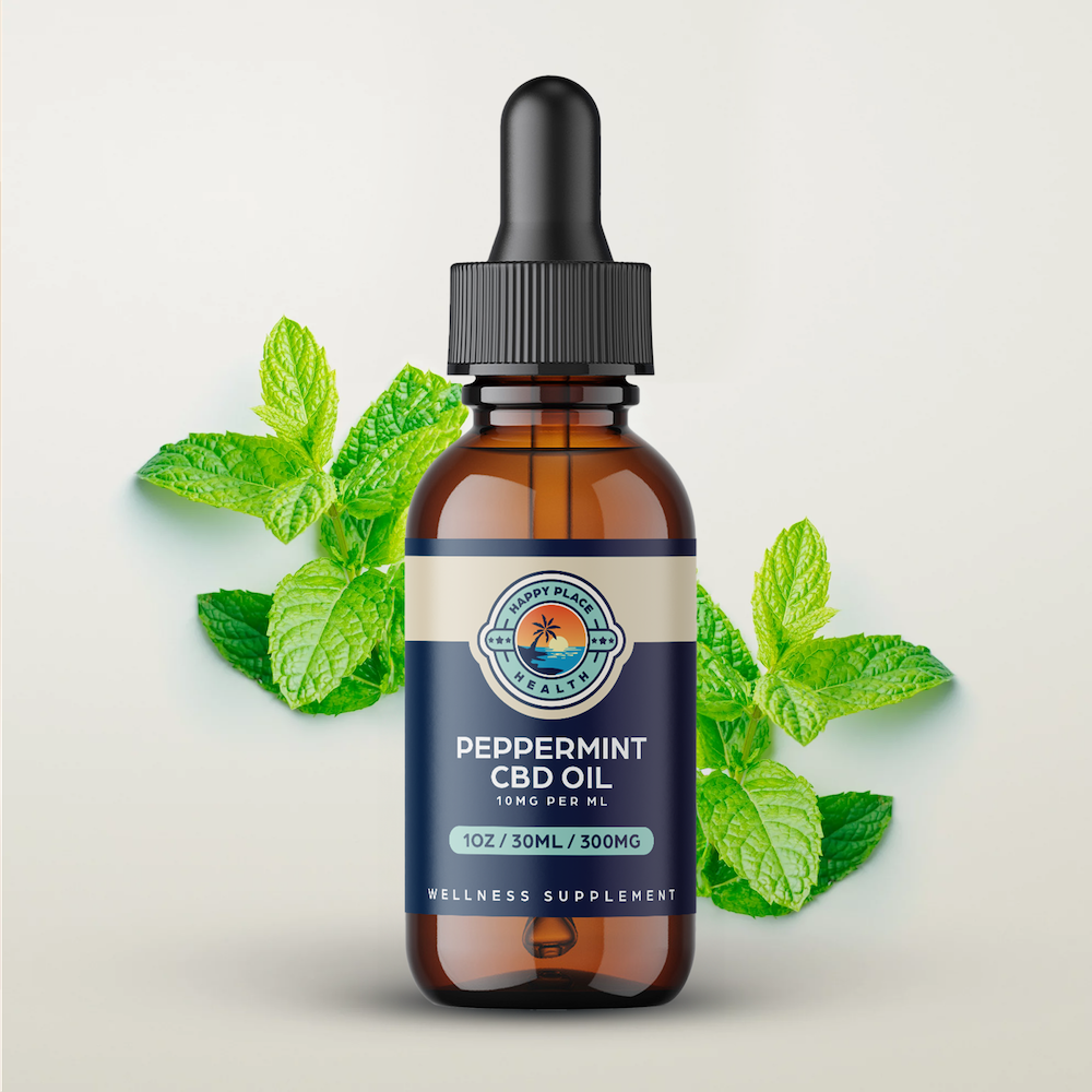 CBD Peppermint Oil - 1 Bottle